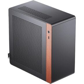 متوافق مع هيكل JONSBO NV10 ITX Mini، ألومنيوم كامل، يدعم مصدر طاقة مرن 1U (NV10 فضي) in Kuwait