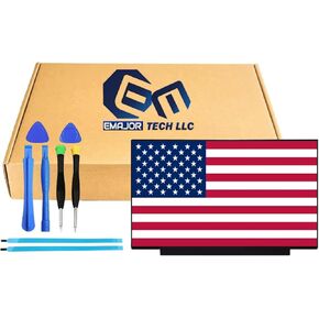 EM EMAJOR TECH New Screen Replacement for HP 17-CN1053CL 4S324UA 1920X1080 FHD Non-Touch LCD LED Display with Set of Tape and Tools in Kuwait