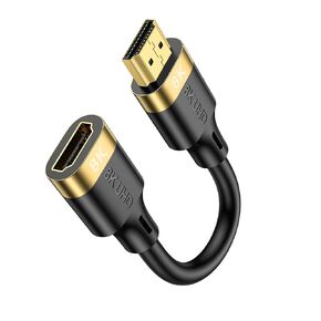 موسع ANDTOBO HDMI، كابل تمديد HDMI 8K 0.5FT HDMI ذكر إلى أنثى محول 8K@60 هرتز 4K@240 هرتز 2.1 عالي السرعة 48 جيجابت في الثانية متوافق مع Xbox وPS5 وSwitch وRoku Stick وBlu Ray وHDTV والكمبيوتر المحمول والكمبيوتر الشخصي in Kuwait