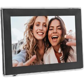 إطار صور رقمي ذكي مقاس 10.1 بوصة من fosa، مخطط تقويم ذكي، شاشة لمس WiFi، شاشة HD 1280x800، تدوير تلقائي، تخزين 32 جيجابايت لمشاركة الصور عن بعد، مذكرة مكتب ديكور المنزل (قابس الولايات المتحدة) in Kuwait