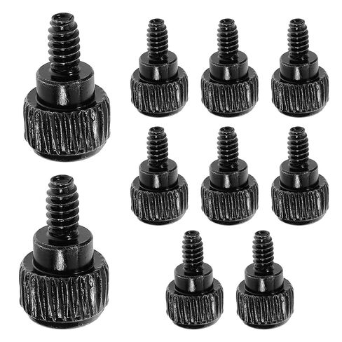 Veemoon 10pcs Computer Case Thumbscrews Carbon Steel DIY Screw Set for PC Assembly and Repair, Hand-tightened Side Panel Locking Screws Compatible with Desktop and Laptop Maintenance in Kuwait