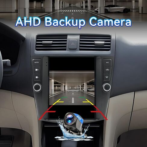 Binize Android 12 Car Stereo متوافق مع Carplay&Android Auto 10 بوصة تعمل باللمس لسيارة Honda Accord 7th 2003 2004 2005 2006 2007 يدعم GPS Navi/Bluetooth/FM/AM/DSP+كاميرا احتياطية in Saudi Arabia