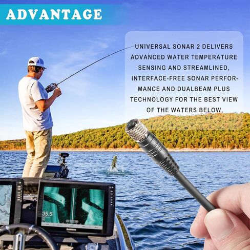 1852072 ‎MKR-US2-12 Universal Sonar 2 Adapter Cable Compatible with Garmin Echo, echoMAP, Striker Series Fishfinder Replace for 1852072 in Kuwait