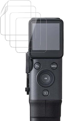 واقي شاشة مكون من 4 قطع لكاميرا instax mini Evo Cinema، فيلم PET ناعم لكاميرا instax mini Evo Cinema، مضاد للخدش، مضاد لبصمات الأصابع، فيلم شفاف عالي الدقة in Saudi Arabia