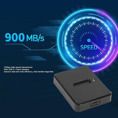 LICAEVEY M.2 SSD إلى USB محول 10 جيجابت في الثانية، NVMe & SATA إلى USB C محطة إرساء، غطاء من سبائك الألومنيوم مع تبديد الحرارة لمحركات أقراص SSD 2230/2242/2260/2280 in Kuwait