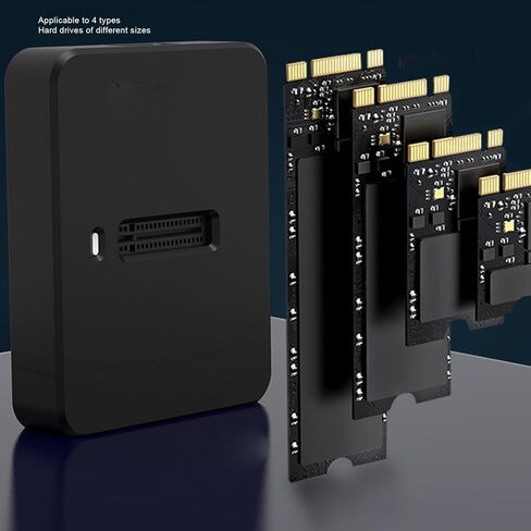 LICAEVEY M.2 SSD إلى USB محول 10 جيجابت في الثانية، NVMe & SATA إلى USB C محطة إرساء، غطاء من سبائك الألومنيوم مع تبديد الحرارة لمحركات أقراص SSD 2230/2242/2260/2280 in Kuwait