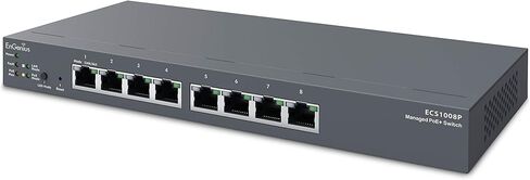 EnGenius Cloud （ECS1008P）｜ 8-Port Gigabit PoE Switch in Kuwait