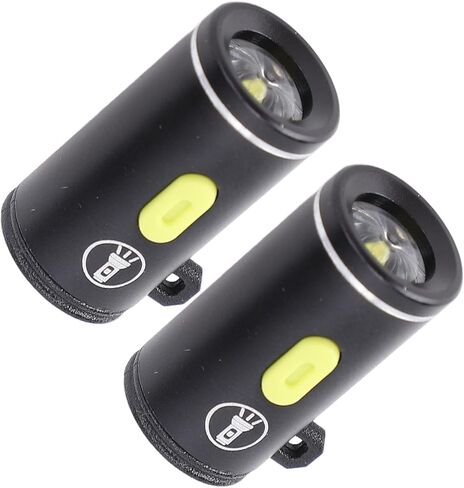 Small USB LED Lamp Lights Portable USB Reading Lamp Super Bright Type C Powered LED Light for Emergency,2pcs for Camping (Black) in Saudi Arabia