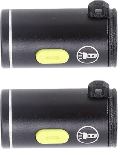 Small USB LED Lamp Lights Portable USB Reading Lamp Super Bright Type C Powered LED Light for Emergency,2pcs for Camping (Black) in Saudi Arabia