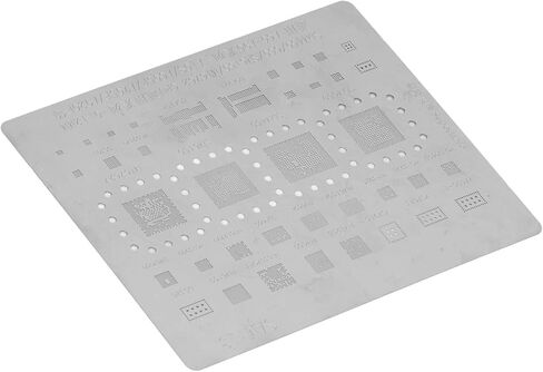 قالب إعادة عمل وحدة المعالجة المركزية للهاتف العالمي من Fafeicy BGA Reballing Stencil مع مادة من الفولاذ المقاوم للصدأ لسلسلة 660 SM6150 MT6762 A60-A90 A10S A605F A705F in Kuwait