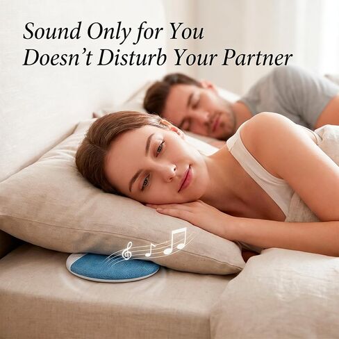 Under Pillow Speaker for Sleeping,Sleep Speaker with White Noise Machine Timer,Small Bluetooth Speaker Wireless for Side Sleeper,Sleep Speaker Under Pillow for Adults Kids in Kuwait