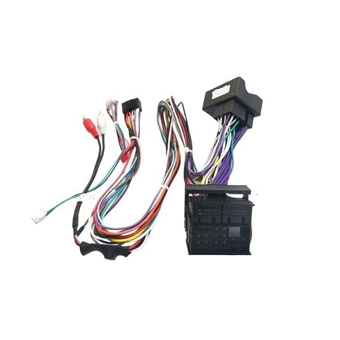 16Pin Car Stereo Wire Harness Adapter Box Decoder Compatible with BMW X3 E83 2006-2010 Power Cable OD-BMW-03(Only Canbus) in Kuwait