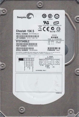 ST373455LC, 3LQ, AMKSPR, PN 9Z3006-002, FW 0003, Seagate 73.4G SCS 3.5 Hard Drive (Renewed) in Kuwait