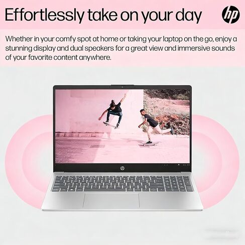 HP 15.6" FHD Laptop 2026 Edition with Copilot AI, 16GB RAM, 512GB SSD, Intel Processor, Long Battery Life, Lightweight, Windows 11 for Students & Office(Renewed) in Kuwait