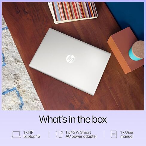 كمبيوتر محمول HP مقاس 15.6 بوصة • إصدار 2026 • Copilot AI • وحدة معالجة مركزية Intel 4-Core N100 • ذاكرة DDR4 بسعة 8 جيجابايت • فتحة PCIe بسعة 240 جيجابايت • شحن سريع • WiFi 6 وBluetooth 5.3 • Windows 11 • فضي طبيعي (متجدد) in Kuwait