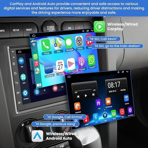 4G+64G Car Radio 8-core for 2003-2006 Chevrolet Chevy Silverado Impala Tahoe GMC Sierra Yukon, 7" IPS Touch Screen Car Stereo Build-in GPS, CarPlay/Android Auto, Backup Camera/DSP/SWC, Android 15. in Kuwait