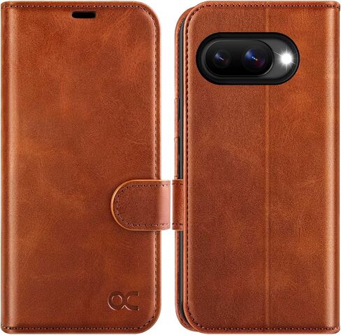 OCASE Compatible with Google Pixel 10a Wallet Case, PU Leather Flip Folio Case with Card Holders RFID Blocking Kickstand [Shockproof TPU Inner Shell] Phone Cover 2026, Black in Kuwait