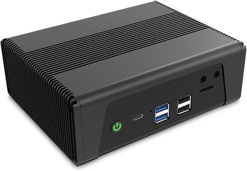 Firewall Appliance Mini PC, AMD Ryzen R5-5500U Processor DDR4, 6 cores and 12 Threads,4xInter I226 2.5G Ethernet VPN Router PC AES-NI HDMI DP USB3.1,USB2.0(NO RAM NO SSD) in Kuwait