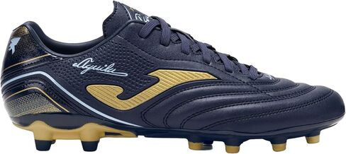 Joma - Firm Ground Soccer Cleats, 6.5 Synthetic Upper, Durability Sole, Exo Counter Heel Support - Classic Design - Aguila White in Saudi Arabia