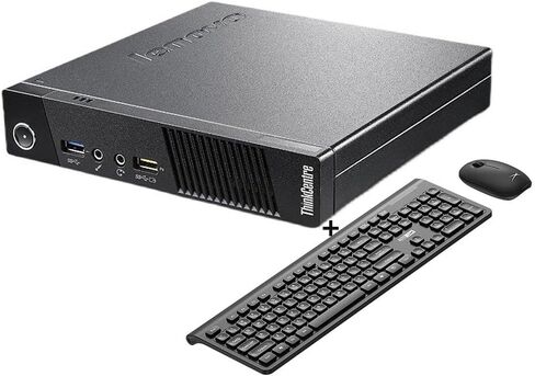 Lenovo ThinkCentre M73 Tiny Desktop Computer Mini PC, Intel Core i5-4570T up to 3.6GHz,16GB RAM,New 1TB SSD,WiFi Bluetooth,Wireless Keyboard and Mouse,Windows 10 Pro(Renewed) in Kuwait