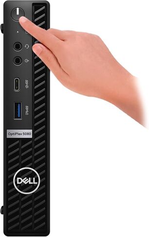 Dell OptiPlex 5080 Mini Business Desktop PC, Intel Core i5-10500, 16GB RAM, 512GB SSD, WiFi, Mouse, Keyboard, Windows 11 Pro (Renewed) in Kuwait