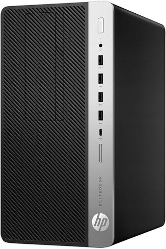 كمبيوتر مكتبي HP EliteDesk 705G4 Mini Tower، AMD Ryzen 3 Pro 2200GE، ذاكرة الوصول العشوائي 16 جيجابايت، 512 جيجابايت SSD، واي فاي، بلوتوث، Windows 11 Pro (متجدد) in Kuwait