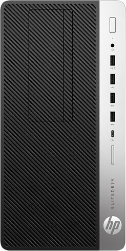 كمبيوتر مكتبي HP EliteDesk 705G4 Mini Tower، AMD Ryzen 3 Pro 2200GE، ذاكرة الوصول العشوائي 16 جيجابايت، 512 جيجابايت SSD، واي فاي، بلوتوث، Windows 11 Pro (متجدد) in Kuwait