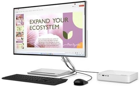 Lenovo IdeaCentre Mini Desktop, Intel i7-13620H 10-Core, Intel Iris Xe Graphics, 16GB DDR4 1TB M.2 SSD, Thunderbolt 4, Wi-Fi, Bluetooth 5.2, DP, Win11 Home in Kuwait
