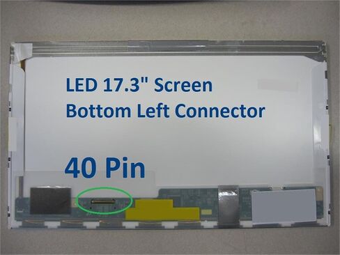شاشة بديلة AUO B173HW02 V.1 لأجهزة الكمبيوتر المحمول LED FullHD غير لامعة in Kuwait