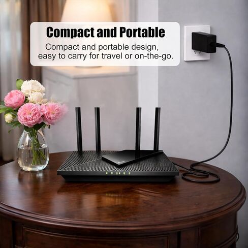 USB 5V to 12V Step Up Converter, DC 5V to 12V Power Supply Cable with DC Jack 5.5 x 2.1mm for Fan, Lamp, Keyboard, Router, Speaker, Max 1A Current, 3.3ft USB Cable in Kuwait