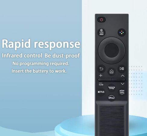BN59-01388A Replacement Remote Control for Samsung Crystal 4K Smart TV CU7000 DU7200 UN50DU7200 UN55DU7200 UN60DU7200 UN65DU7200 UN55DU7200FXZA UN70DU7200 UN43DU7200FXZA UN50DU7200FXZA in Kuwait