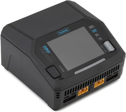 ToolkitRC M6DAC Pro Dual-Channel Smart Charger – 800W DC, 65W USB-C, Wireless Charging in Kuwait