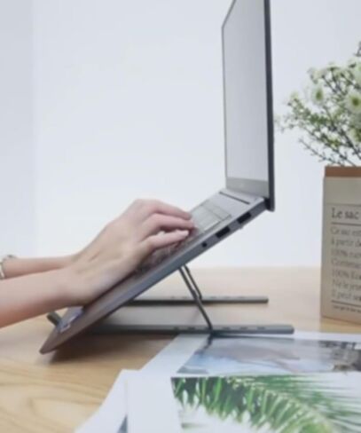 Dhwazz Laptop Stand, Ergonomic Detachable Computer Stand in Kuwait
