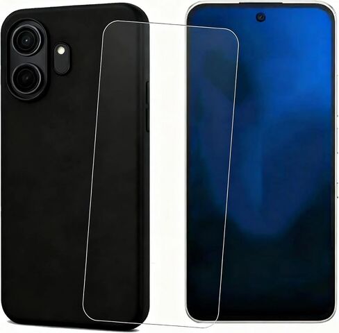 حافظة TCL Nxtpaper 70 Pro مع واقي شاشة [6.90 بوصة]، ممتص للصدمات مرن، غطاء TPU نحيف للغاية مضاد للخدش، أسود in Kuwait