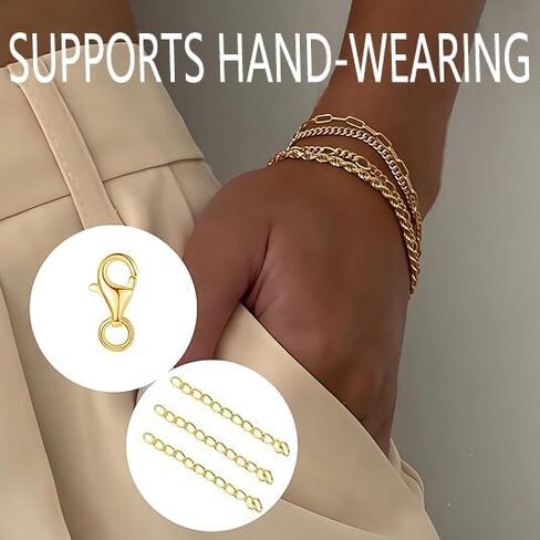 6Pcs Gold Silver Plated Woman Waterproof Anklet Layered Cuban Ankle Nude Bracelet Summer Fashion Anklet Set Beach Jewelry Gift in Saudi Arabia