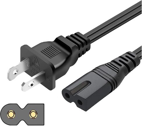 Power Cord Replacement for Brother/Singer/Pfaff Sewing Machine, Charger Cable 10 ft in Kuwait