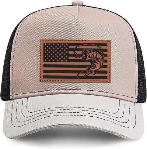 Fishing Hat American Flag Baseball Cap in Saudi Arabia