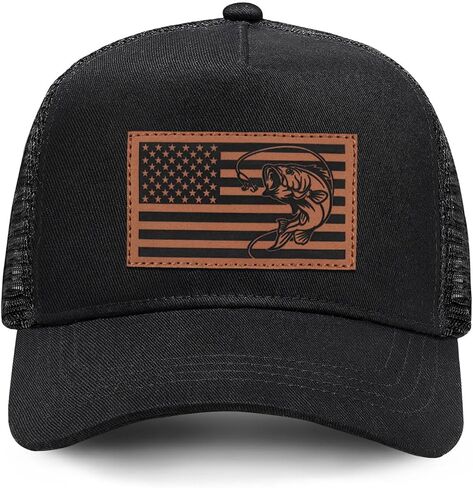 Fishing Hat American Flag Baseball Cap in Saudi Arabia