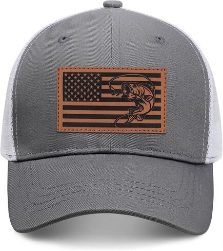 Fishing Hat American Flag Baseball Cap in Saudi Arabia