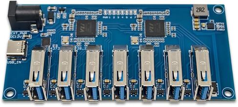 VL817 USB3.1 HUB Module 1-to-7 Port Hub Splitter for High-Speed SuperSpeed/Full Speed/Low Speed Device Compatibility in Kuwait