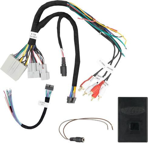 واجهة بيانات Axxess AXDIS-FD1 AXDIS-FD1 لمركبات مختارة من Ford 2007 وما فوق مع مجموعة تركيب SWC & Metra 95-5812 Double DIN تناسب مركبات Ford مختارة 2004-2019 - أسود. in Kuwait