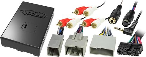 واجهة بيانات Axxess AXDIS-FD1 AXDIS-FD1 لمركبات مختارة من Ford 2007 وما فوق مع مجموعة تركيب SWC & Metra 95-5812 Double DIN تناسب مركبات Ford مختارة 2004-2019 - أسود. in Kuwait