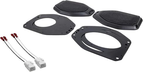 HERTZ DCX-690.3 6x9 مكبرات صوت محورية ثنائية الاتجاه ومجموعة تثبيت شريط الصوت متوافقة مع Jeep JL (2018-2023) وJT (2020-2023) in Kuwait