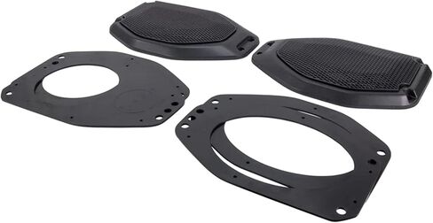HERTZ DCX-690.3 6x9 مكبرات صوت محورية ثنائية الاتجاه ومجموعة تثبيت شريط الصوت متوافقة مع Jeep JL (2018-2023) وJT (2020-2023) in Kuwait