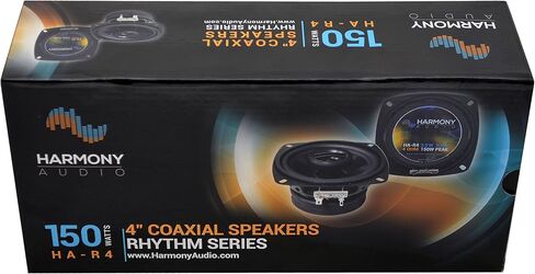 Harmony Audio Compatible with 2003-2009 Dodge Sprinter HA-R4 4" New Factory Speaker Replacement Upgrade 150W Speakers & Grills in Kuwait