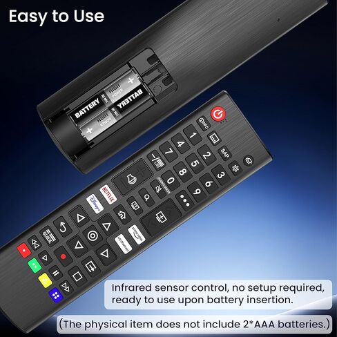 Vanjua for LG Smart TV Remote Control Replacement，Universal for All LG Smart TVs in Kuwait