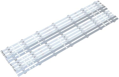 استبدال الضوء الخلفي LED لسامسونج UN55H6103AG UN55J620DAF UN55J6201AF UN55J6200AF ، 5 قطعة + 5 قطعة in Kuwait