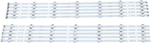 استبدال الضوء الخلفي LED لسامسونج UN55H6103AG UN55J620DAF UN55J6201AF UN55J6200AF ، 5 قطعة + 5 قطعة in Kuwait