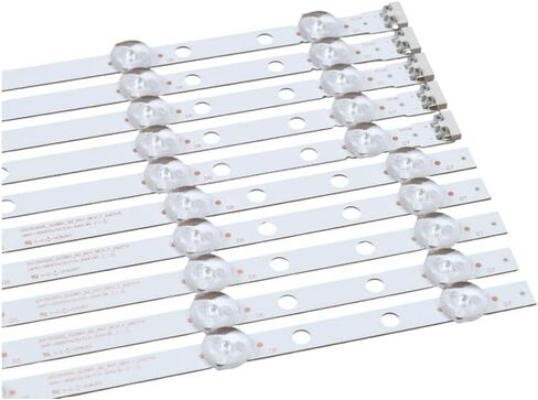 استبدال الضوء الخلفي LED لسامسونج UN55H6103AG UN55J620DAF UN55J6201AF UN55J6200AF ، 5 قطعة + 5 قطعة in Kuwait