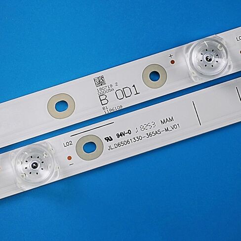 شريط LED (12) لـ 65 بوصة تلفزيون LB65073 65R6E 65R6070E LC-65Q6020U LC-65Q620U LC-65N7300U LC-65Q7370U LC-65Q7330U LC-65N6003U HZ65A65 65H6E 65H6D TH-65FX500C JL. D65061330-365AS-M HD650S1U51-L1 in Kuwait
